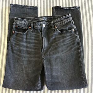 Abercrombie & Fitch Simone High Rise Ankle Straight Jeans Size 27/4R